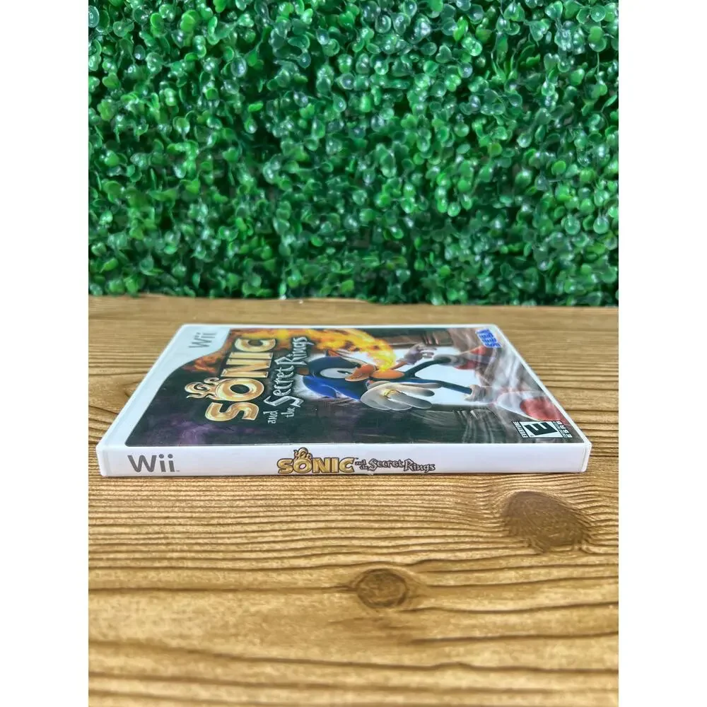 Sonic and the Secret Rings (Nintendo Wii) Complete CIB w/ Manual